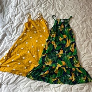 Lot of two Old Navy summer dresses, M 8